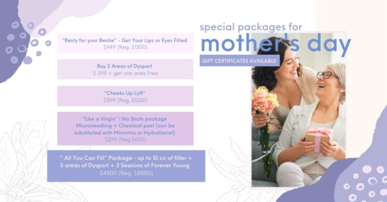 Boca Raton's Best Mother's Day Specials at Glamor Medical