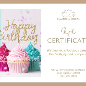 Birthday Gift Certificate