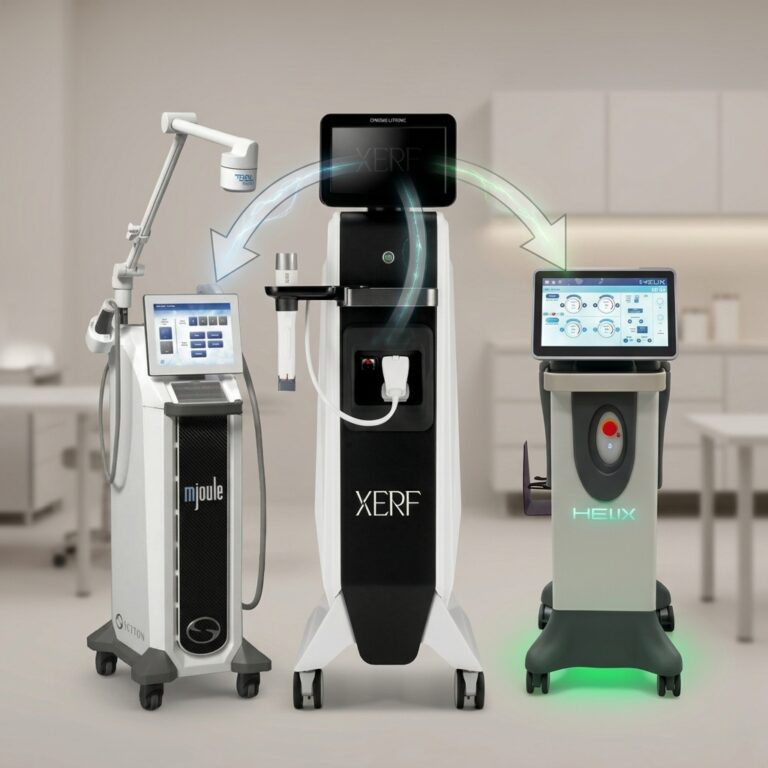 XERF combination with Moxi and CO2 at Glamor Medical